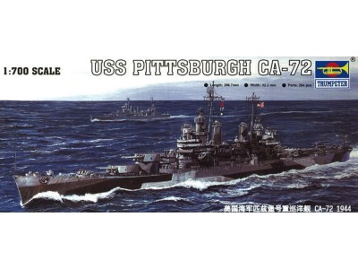 USS Pittsburgh CA-72 1944 