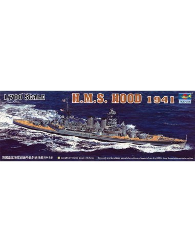 H.M.S Hood 1941 