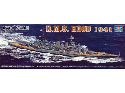H.M.S Hood 1941 
