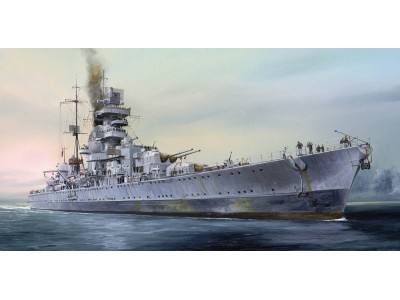 German cruiser Prinz Eugen 1945 