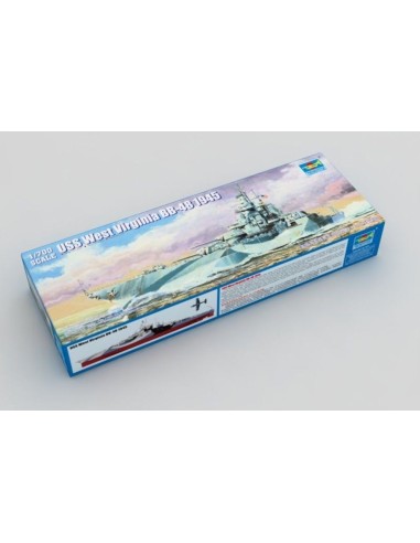 USS West Vigina BB-48 1945 