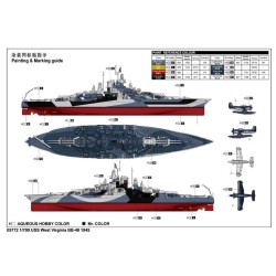 USS West Vigina BB-48 1945  2