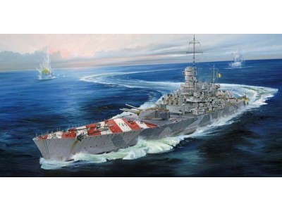 Italian Navy Battleship RN Roma 1943 