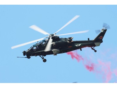 Chinese Z-10G Attack Helicopter 