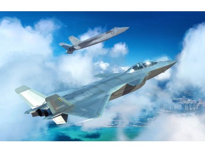 Chinese J-20S Mighty Dragon 
