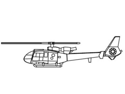 Gazelle Helicopter 