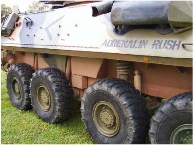 LAV II series 8X8 tyres (325/85 R16 XML) 