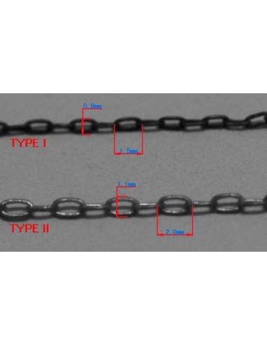 40cm universal fine chains set (2 types) 
