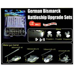 German Bismarck Battleship Upgrade Sets  2