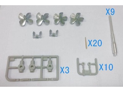 USS Missouri & Iowa Warship Upgrade Set 