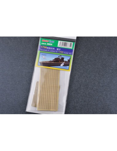 Handrails & Ladder for 1/700 model ship 