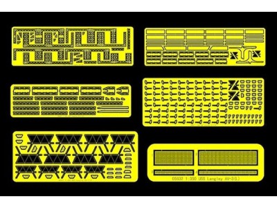 USS Langley AV-3 upgrade sets 