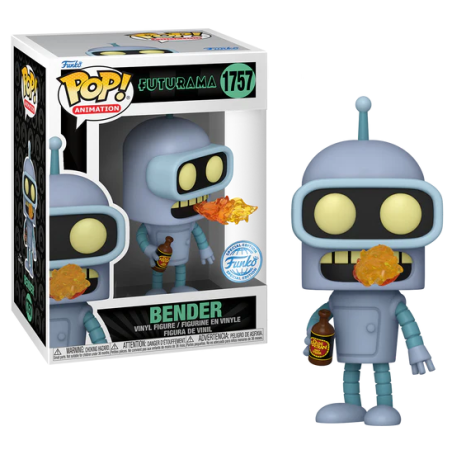 FUTURAMA - POP TV NÂ° 1757 - Bender avec Chase (GW)