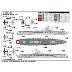 German Navy Aircraft Carrier DKM Peter Strasser  2