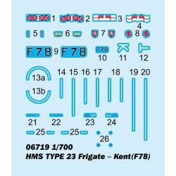 HMS TYPE 23 Frigate  Kent(F78)  2