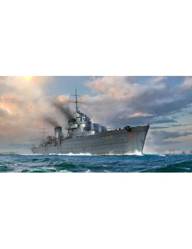 Russian Destroyer Taszkient 1940 