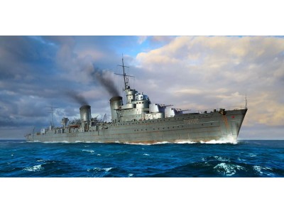 Russian Destroyer Taszkient 1942 