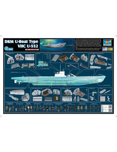 DKM U-Boot Type VIIC U-552 