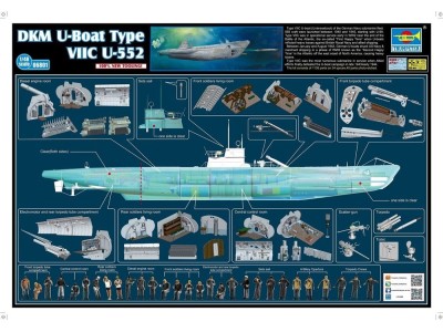 DKM U-Boot Type VIIC U-552 