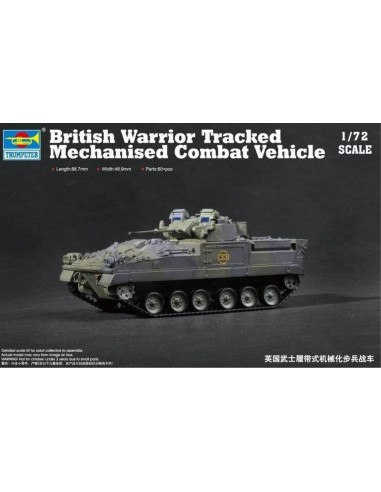 British Warrior Tracked Mechanized Vehic 