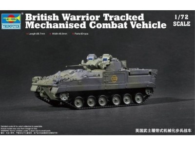British Warrior Tracked Mechanized Vehic 
