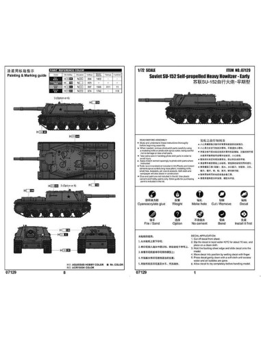 Soviet SU-152 Self-propelled Heavy Howitzer - Early 