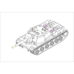 Soviet SU-152 Self-propelled Heavy Howitzer - Late 