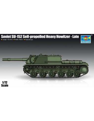 Soviet SU-152 Self-propelled Heavy Howitzer - Late 