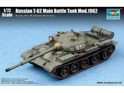 Russian T-62 Main Battle Tank Mod.1962 