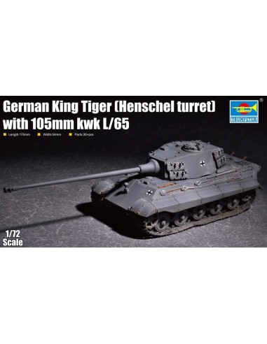 German King Tiger(Henschel turret) with 105mm kWh L/65 
