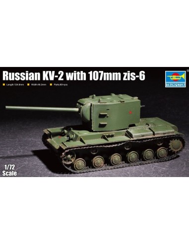 Russian KV-2 with 107mm zis-6 
