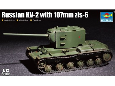 Russian KV-2 with 107mm zis-6 