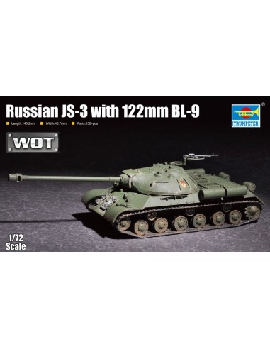 Russian JS-3 with 122mm BL-9 