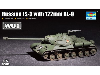 Russian JS-3 with 122mm BL-9 