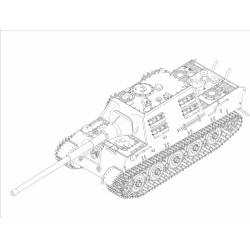 German JagdTiger with 128mm pal 44L-61 