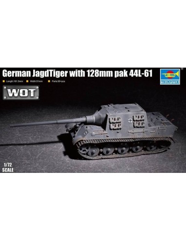 German JagdTiger with 128mm pal 44L-61 