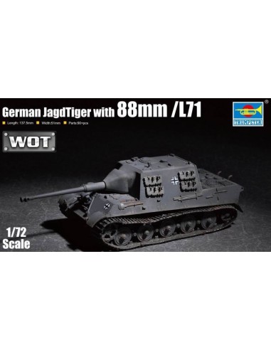 German JagdTiger with 88mm /L71 