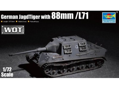 German JagdTiger with 88mm /L71 