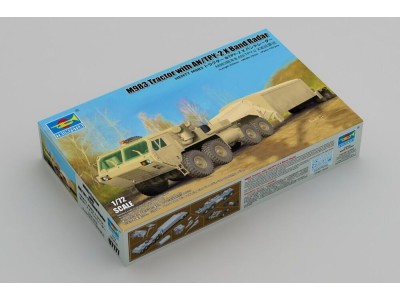 M983 Tractor with AN/TPY-2 X Band Radar 