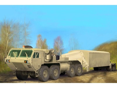 M983 Tractor with AN/TPY-2 X Band Radar 