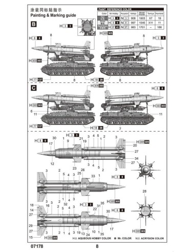 Soviet 2K11A TEL w/9M8M Missile "Krug-a"(SA-4 Ganef) 