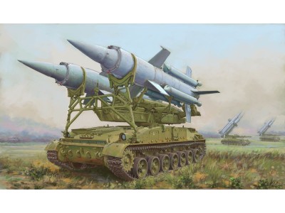 Soviet 2K11A TEL w/9M8M Missile "Krug-a"(SA-4 Ganef) 