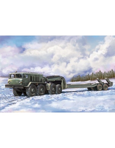 MAZ-537G intermediate type with MAZ/ChMZAP 5247G semi-trailer 