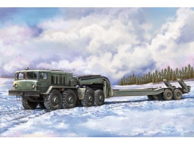 MAZ-537G intermediate type with MAZ/ChMZAP 5247G semi-trailer 