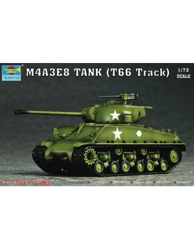 M4A3E8 Tank (T66 Track) 