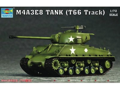 M4A3E8 Tank (T66 Track) 