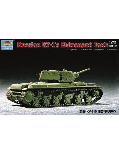 Soviet KV-1S Ehkranami 