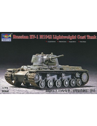 Russian KV-1 M1942 Lightweight Cast Tank 