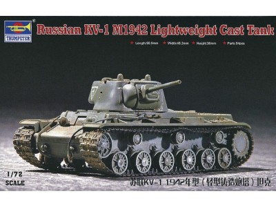 Russian KV-1 M1942 Lightweight Cast Tank 