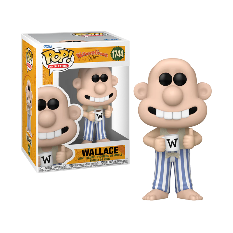 WALLACE & GROMIT - POP Animation NÂ° 1744 - Wallace en pyjama